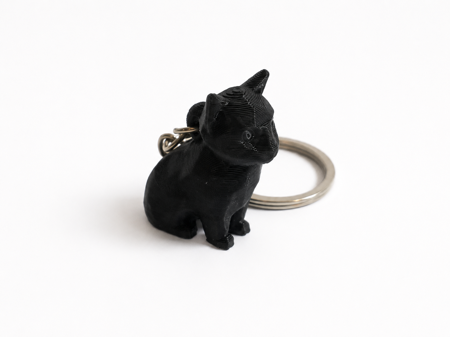 Chaveiro Gatinho Poligonal
